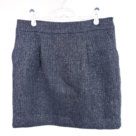 Ann Taylor Boucle Wool Blend Career Skirt Size 6 - Picture 1 of 5